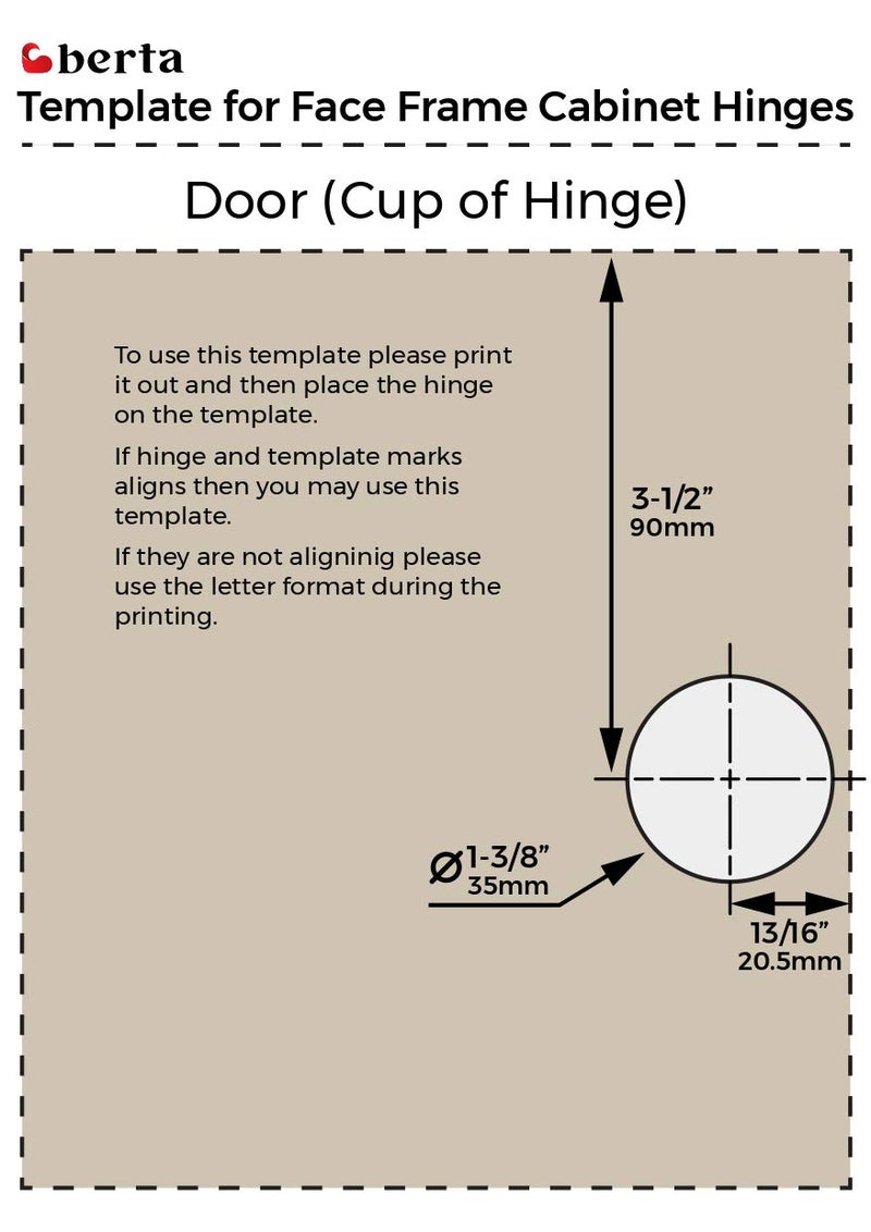 Berta 20 Pack, 3/8" Overlay Hinges, 45mm Stainless Steel Quiet 3D Soft Close Concealed for Face Frame Door ï¼† Frameless Door, 105Â° Open Angle Kitchen Replacement, Self Closing Hidden, Satin Nickel - Image 3